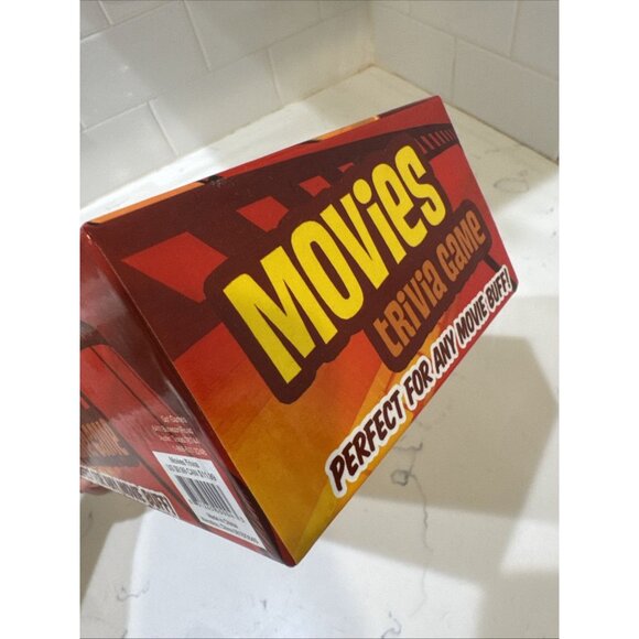 Movies Trivia Game Outset Perfect for Movie Buffs Portable 220 Cards - Picture 4 of 7